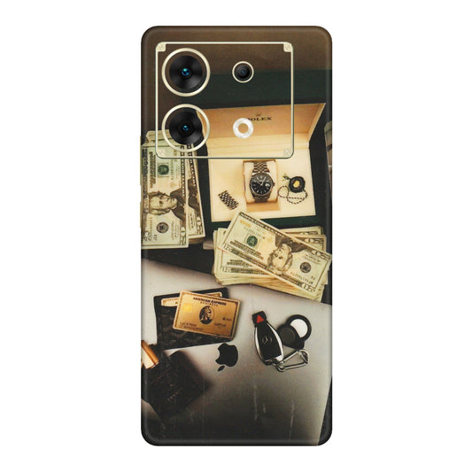 INFINIX Phone Skins (All Models) - Luxury Lifestyle - Transparent Finish (T-11) Infinix Zero 30 (5G)