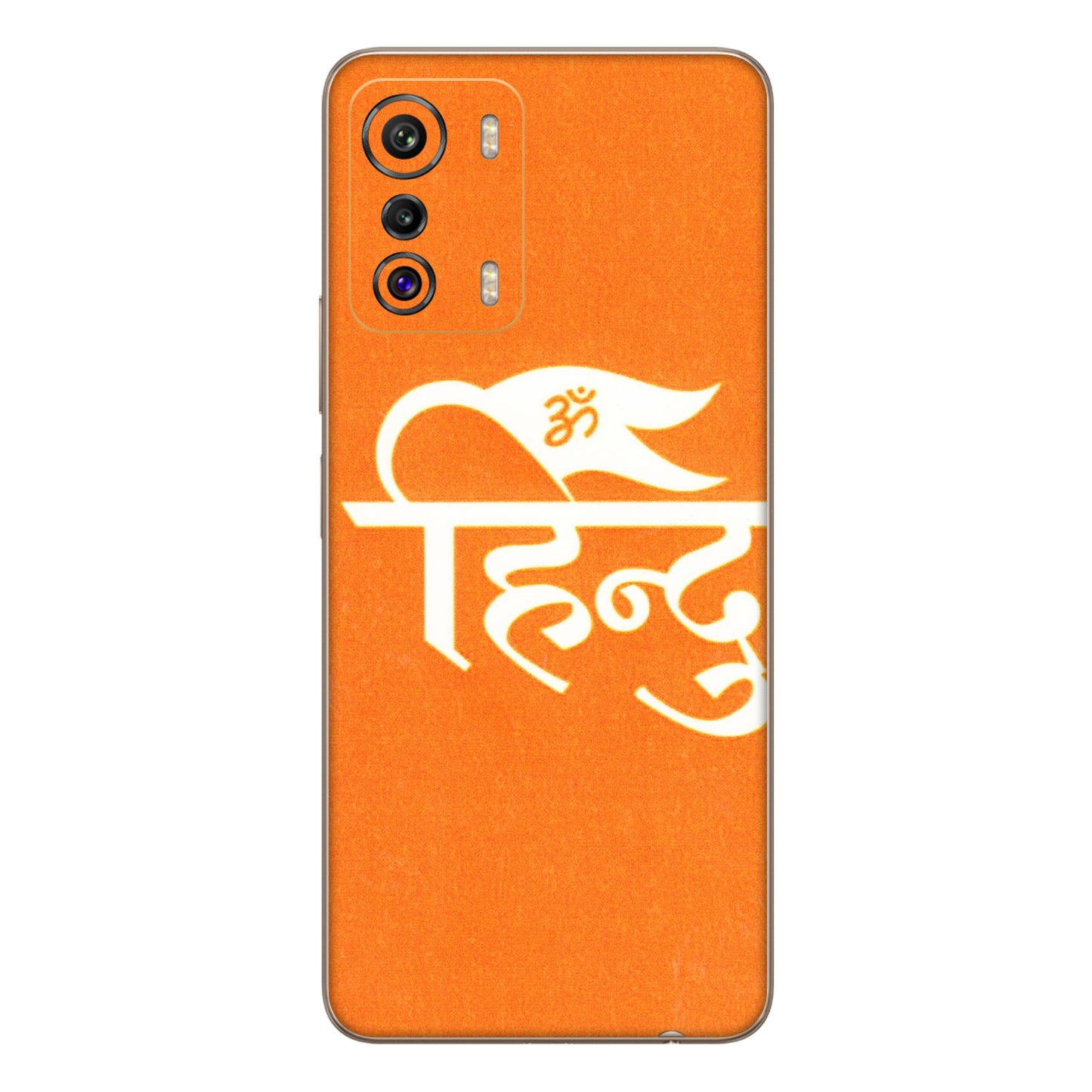 INFINIX Phone Skins (All Models) - Hindu Kesari - 3D Embossed Finish (L-154) Infinix Zero 5G