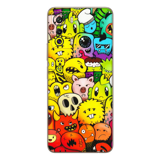 INFINIX Phone Skins (All Models) - Angry Funkies - 3D Embossed Finish (L-169) Infinix Zero 5G