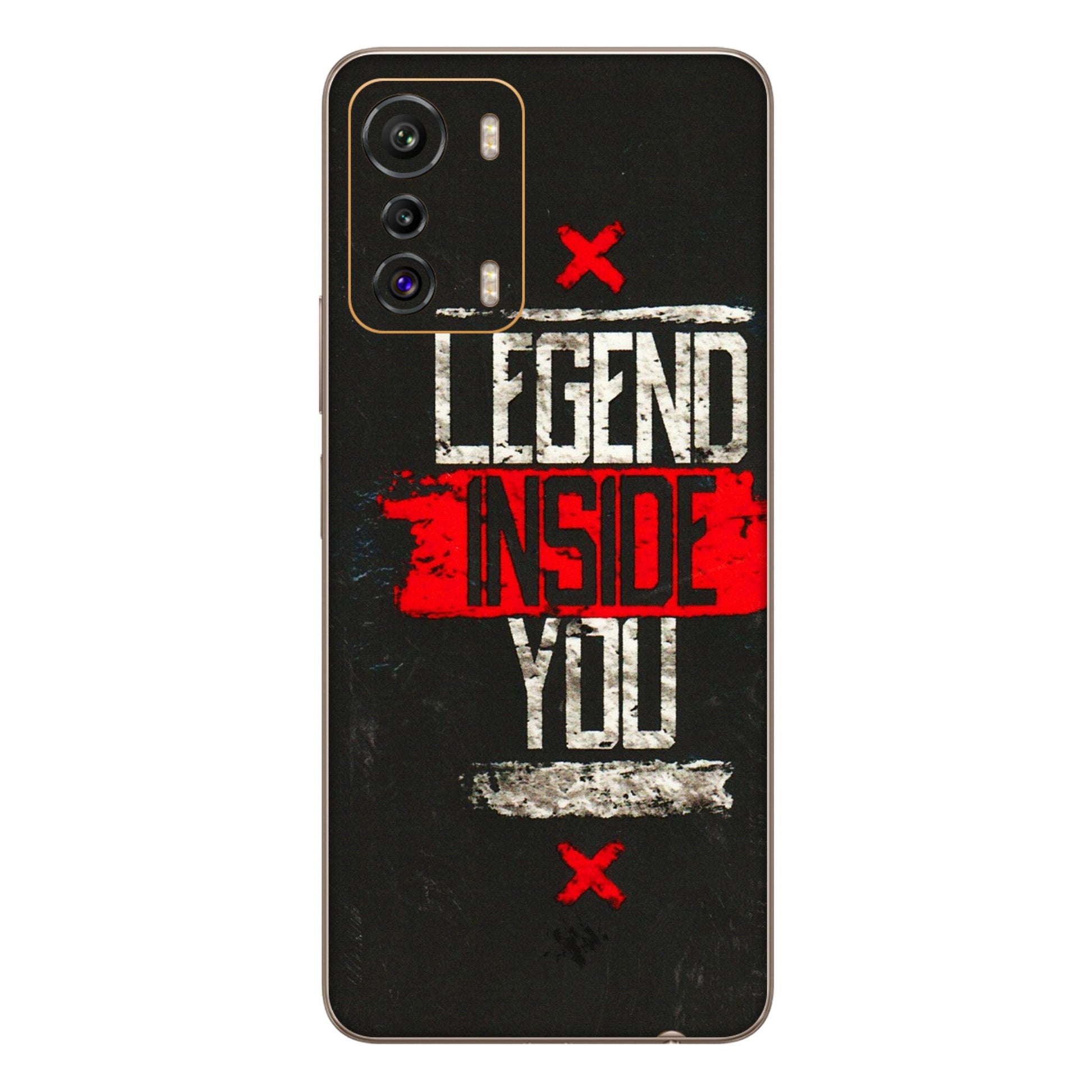 INFINIX Phone Skins (All Models) - Legend Inside You - 3D Embossed Finish (L-186) Infinix Zero 5G