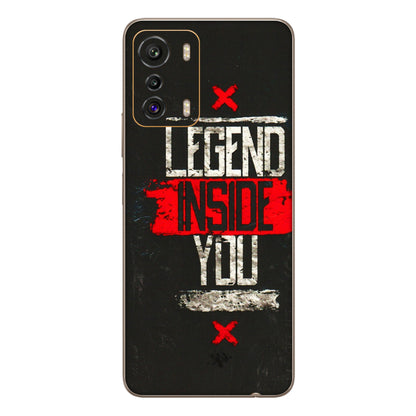 INFINIX Phone Skins (All Models) - Legend Inside You - 3D Embossed Finish (L-186) Infinix Zero 5G