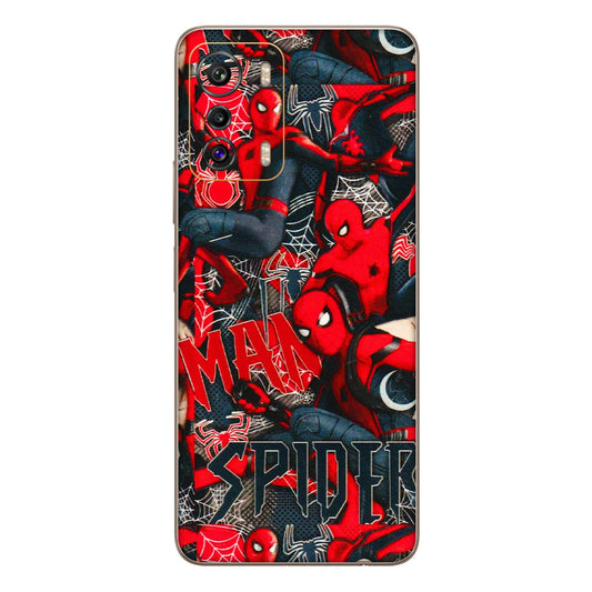 INFINIX Phone Skins (All Models) - SpiderMan Cool - 3D Embossed Finish (L-188) Infinix Zero 5G