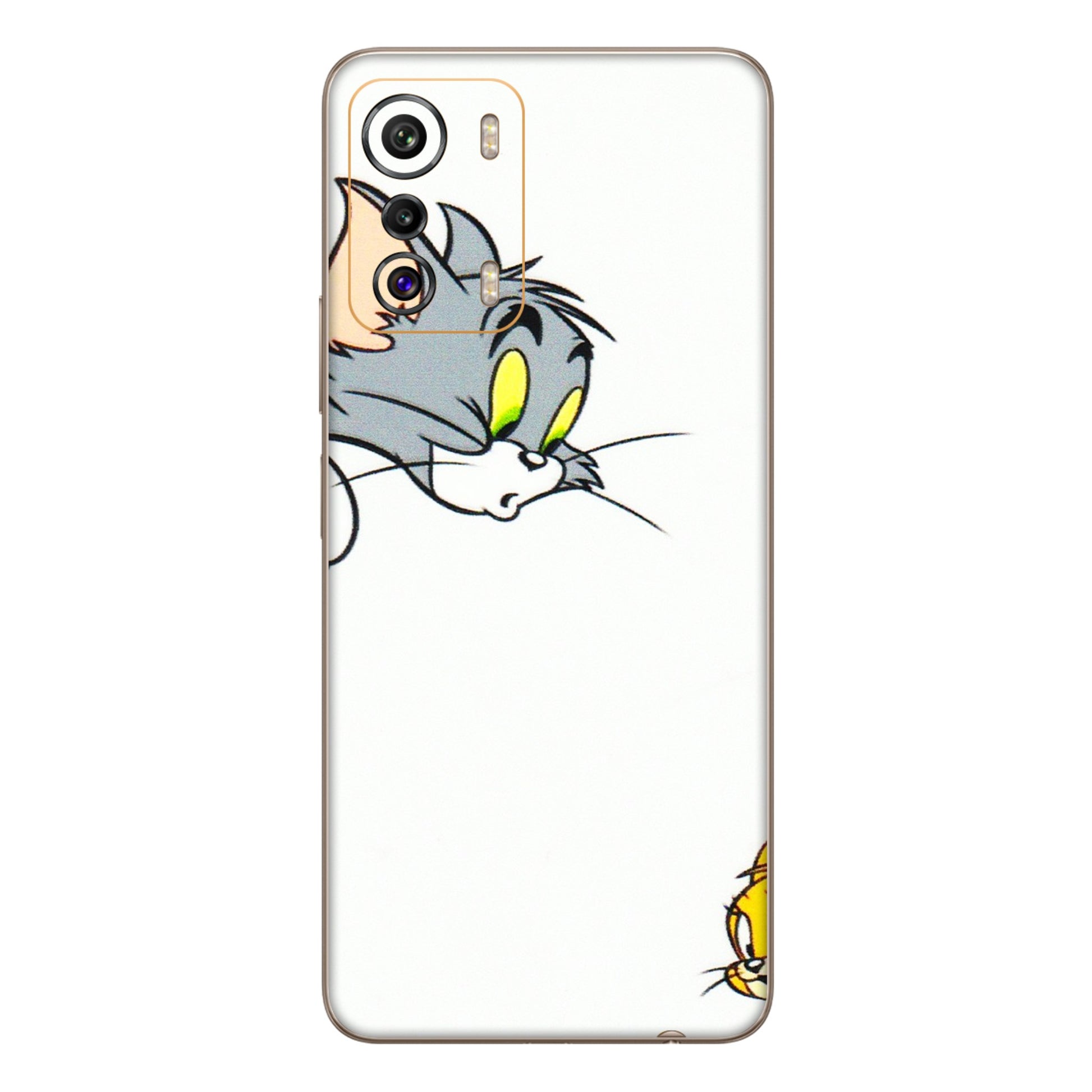 INFINIX Phone Skins (All Models) - Cute Tom And Jerry - 3D Embossed Finish (L-220) Infinix Zero 5G