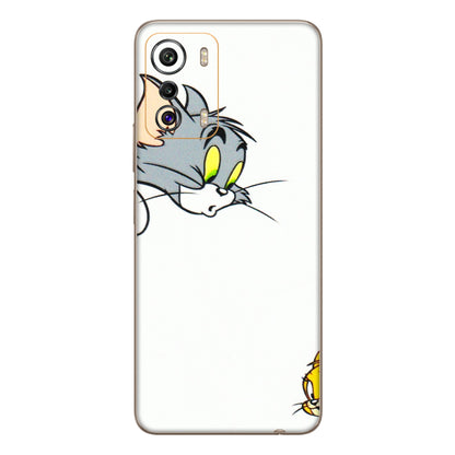 INFINIX Phone Skins (All Models) - Cute Tom And Jerry - 3D Embossed Finish (L-220) Infinix Zero 5G