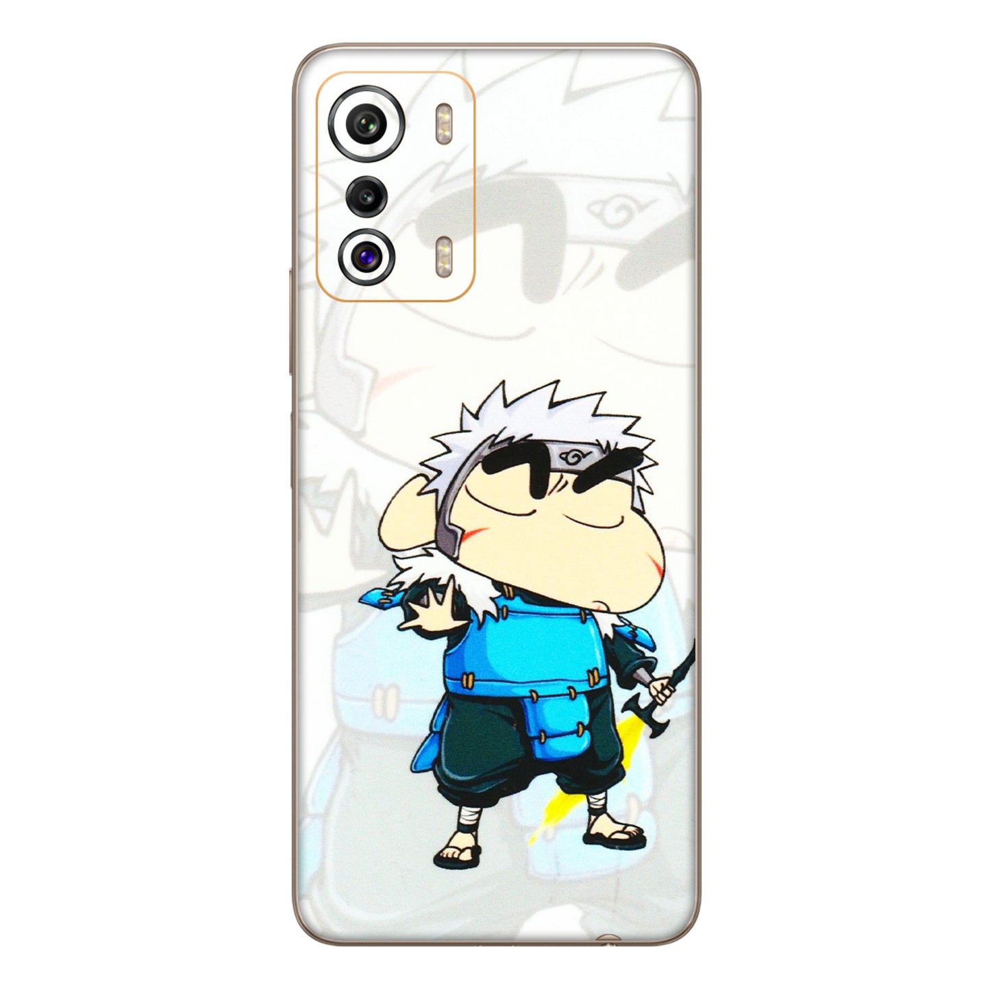 INFINIX Phone Skins (All Models) - Angry Young Shinchan - 3D Embossed Finish (L-226) Infinix Zero 5G