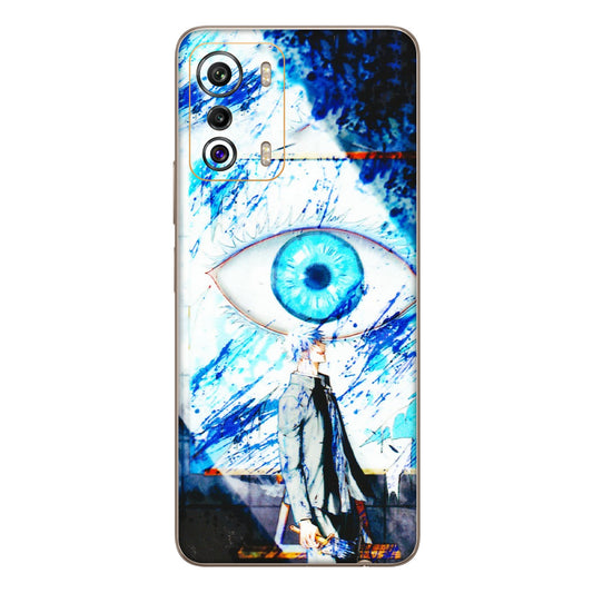 INFINIX Phone Skins (All Models) - Gojo Satoru evil eye - 3D Embossed Finish (L-239) Infinix Zero 5G