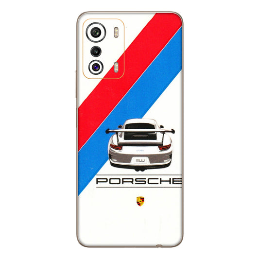 INFINIX Phone Skins (All Models) - Porche Car Sober Logo - 3D Embossed Finish (L-248) Infinix Zero 5G