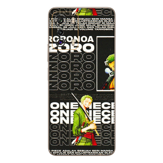 INFINIX Phone Skins (All Models) - One Piece Zoro - 3D Embossed Finish (L-250) Infinix Zero 5G