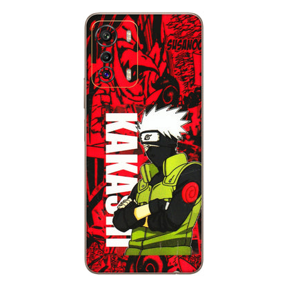 INFINIX Phone Skins (All Models) - Kakashi Red Anime - 3D Embossed Finish (L-251) Infinix Zero 5G