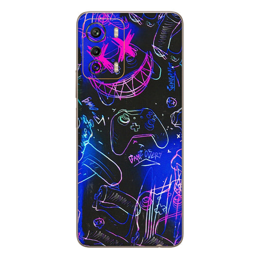 INFINIX Phone Skins (All Models) - Gamers Paradise - 3D Embossed Finish (L-258) Infinix Zero 5G