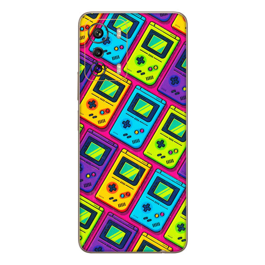 INFINIX Phone Skins (All Models) - Gameboy Colourful - 3D Embossed Finish (L-266) Infinix Zero 5G