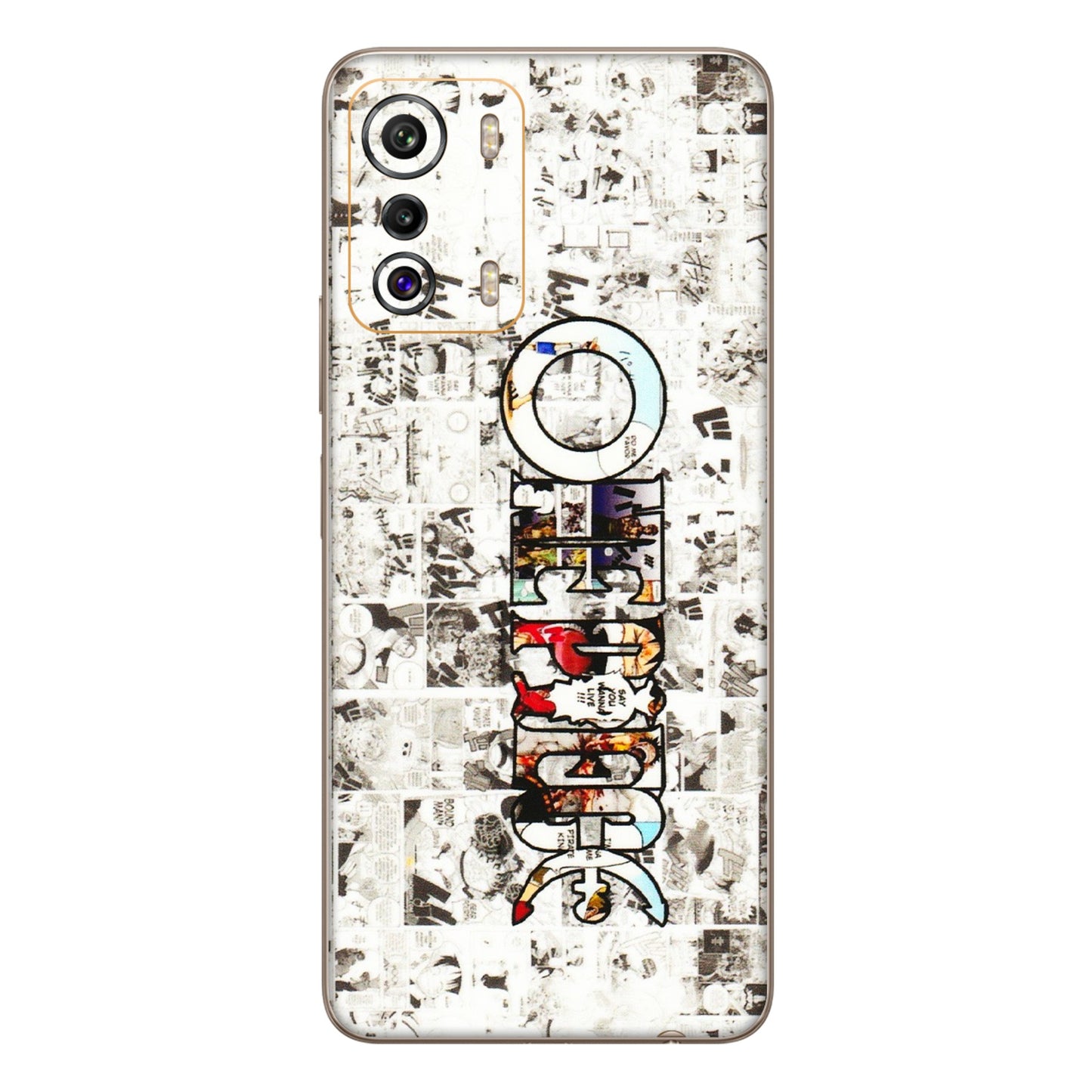 INFINIX Phone Skins (All Models) - One Piece Manga - 3D Embossed Finish (L-26) Infinix Zero 5G