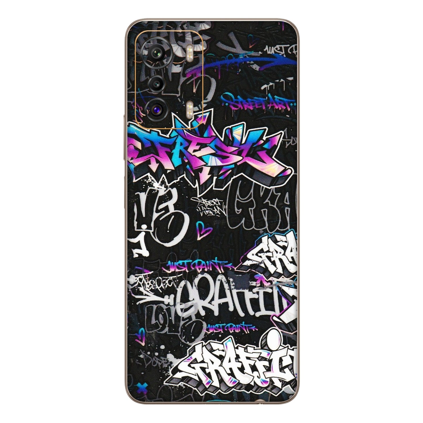 INFINIX Phone Skins (All Models) - Graffiti Killer - 3D Embossed Finish (L-274) Infinix Zero 5G