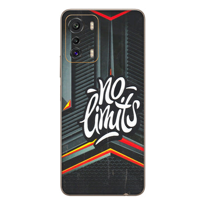 INFINIX Phone Skins (All Models) - No Limits - 3D Embossed Finish (L-286) Infinix Zero 5G