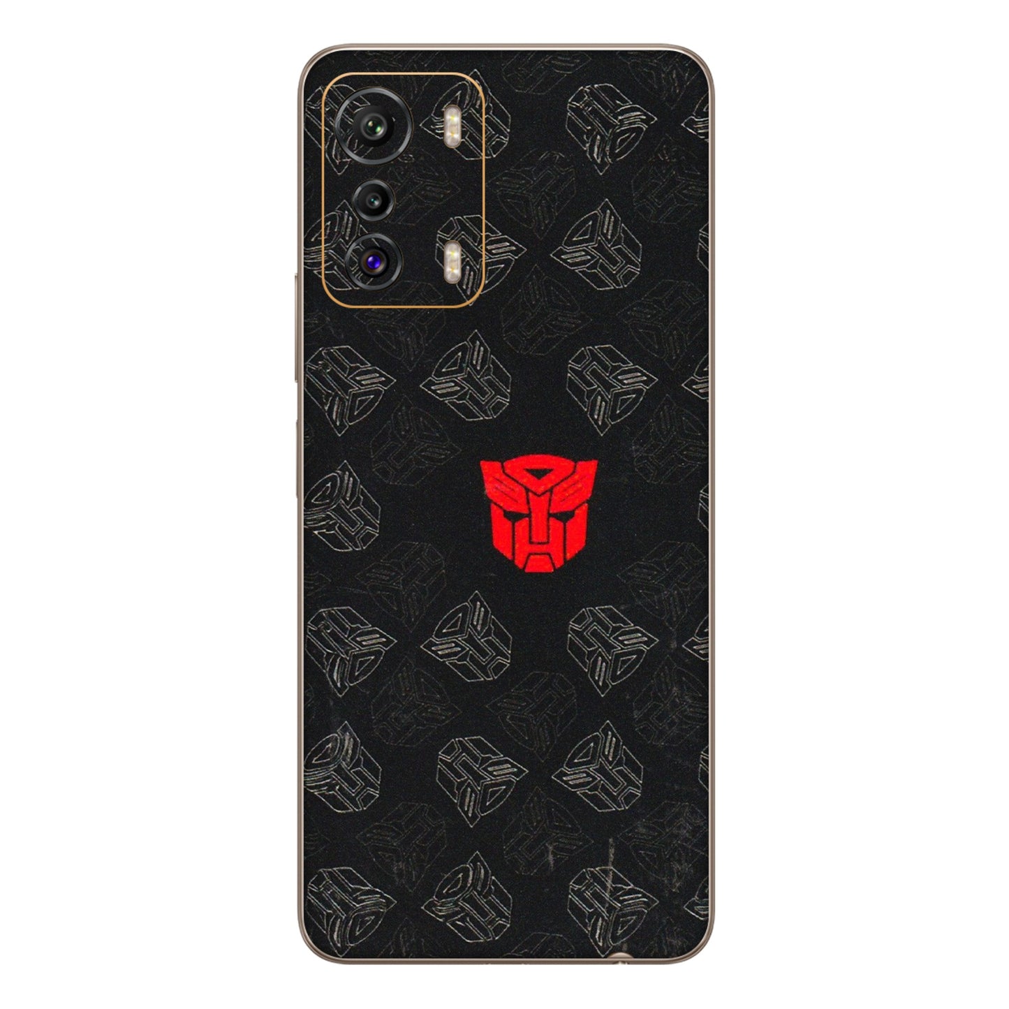 INFINIX Phone Skins (All Models) - Transformers Devastation - 3D Embossed Finish (L-301) Infinix Zero 5G