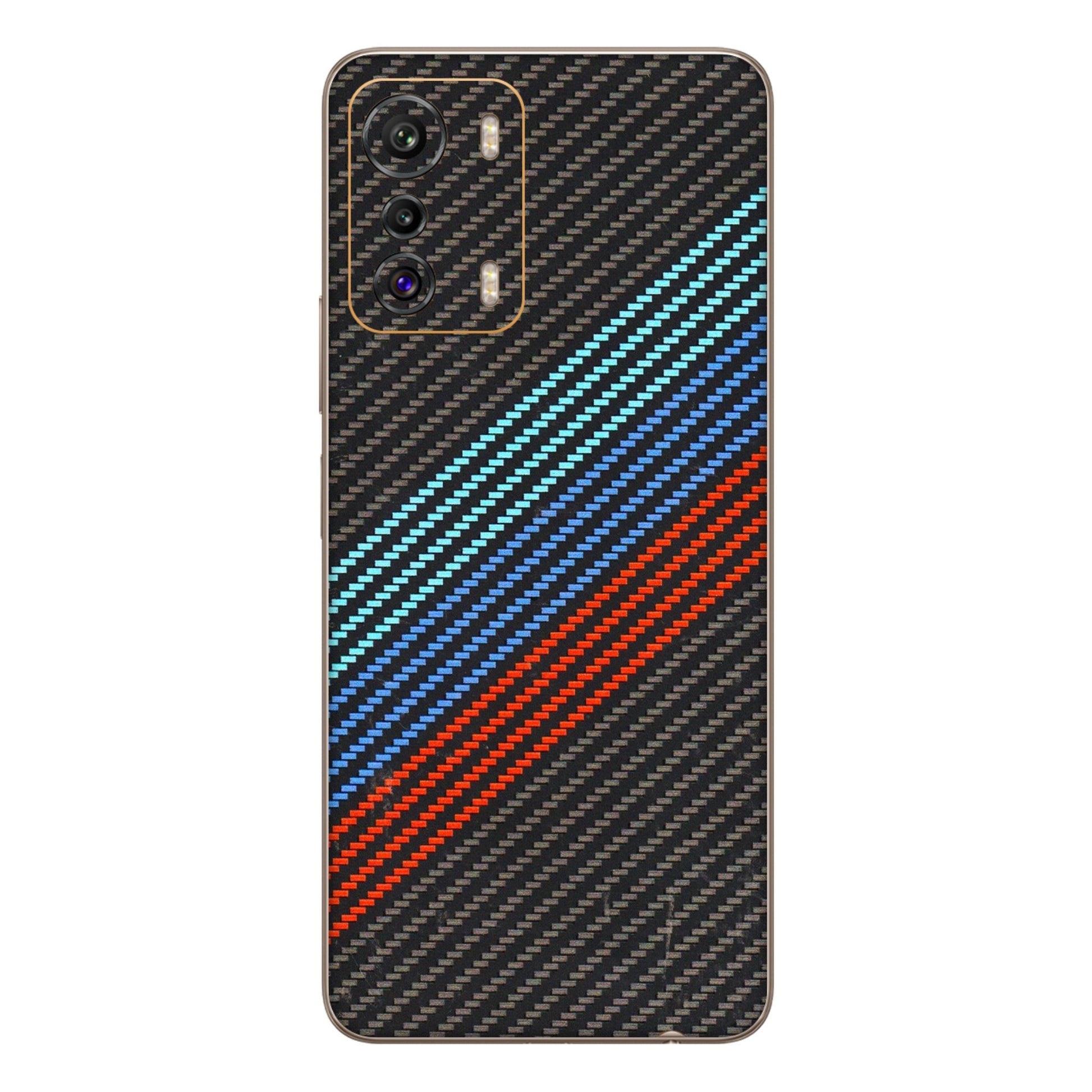 INFINIX Phone Skins (All Models) - Carbon BM - 3D Embossed Finish (L-302) Infinix Zero 5G