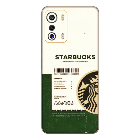 INFINIX Phone Skins (All Models) - Starbucks Barcode - 3D Embossed Finish (L-308) Infinix Zero 5G