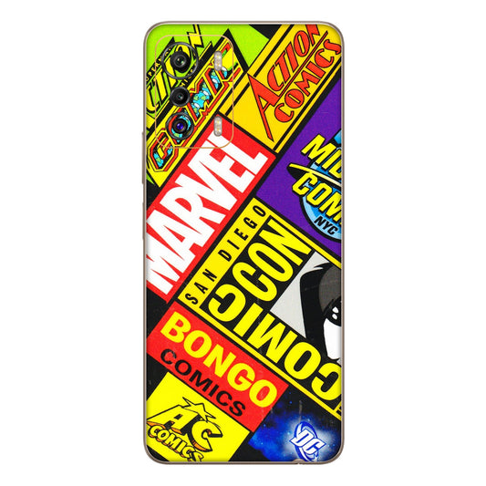 INFINIX Phone Skins (All Models) - Bongo Comic Con - 3D Embossed Finish (L-325) Infinix Zero 5G