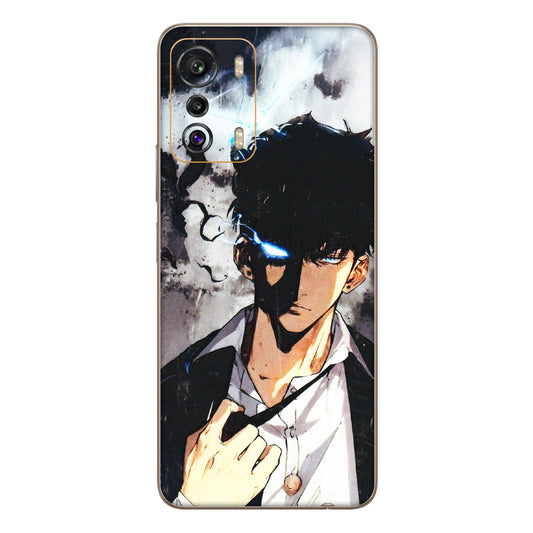INFINIX Phone Skins (All Models) - Sung Jinwoo Manhwa Anime - 3D Embossed Finish (L-328) Infinix Zero 5G