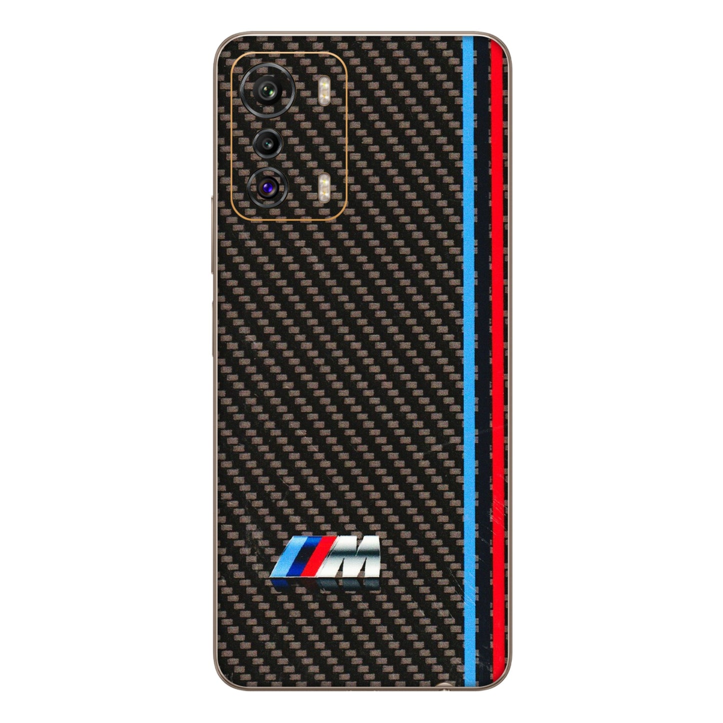 INFINIX Phone Skins (All Models) - BM Carbon Fiber Feels - 3D Embossed Finish (L-38) Infinix Zero 5G