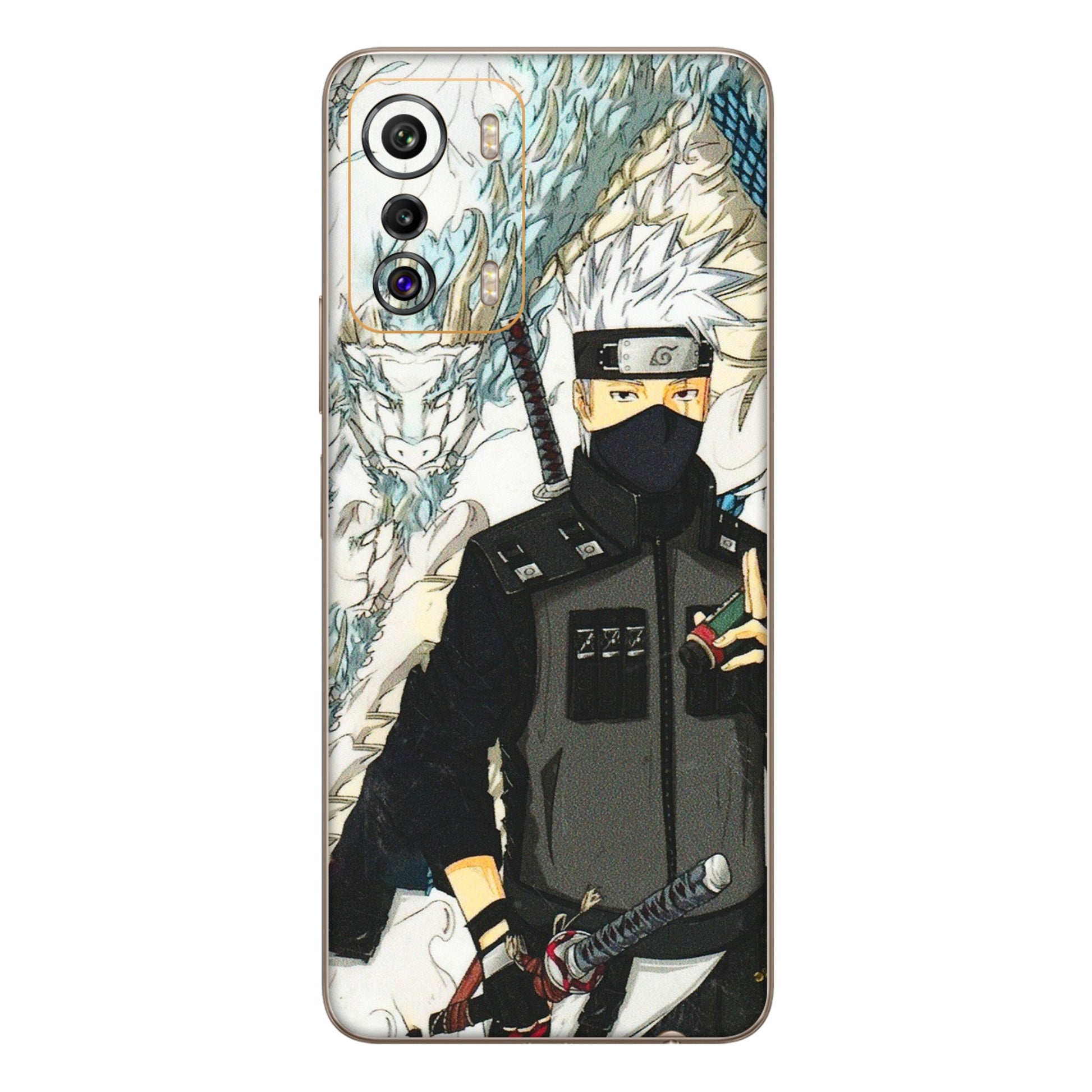 INFINIX Phone Skins (All Models) - Kakashi Hatake Naruto Anime - 3D Embossed Finish (L-46) Infinix Zero 5G
