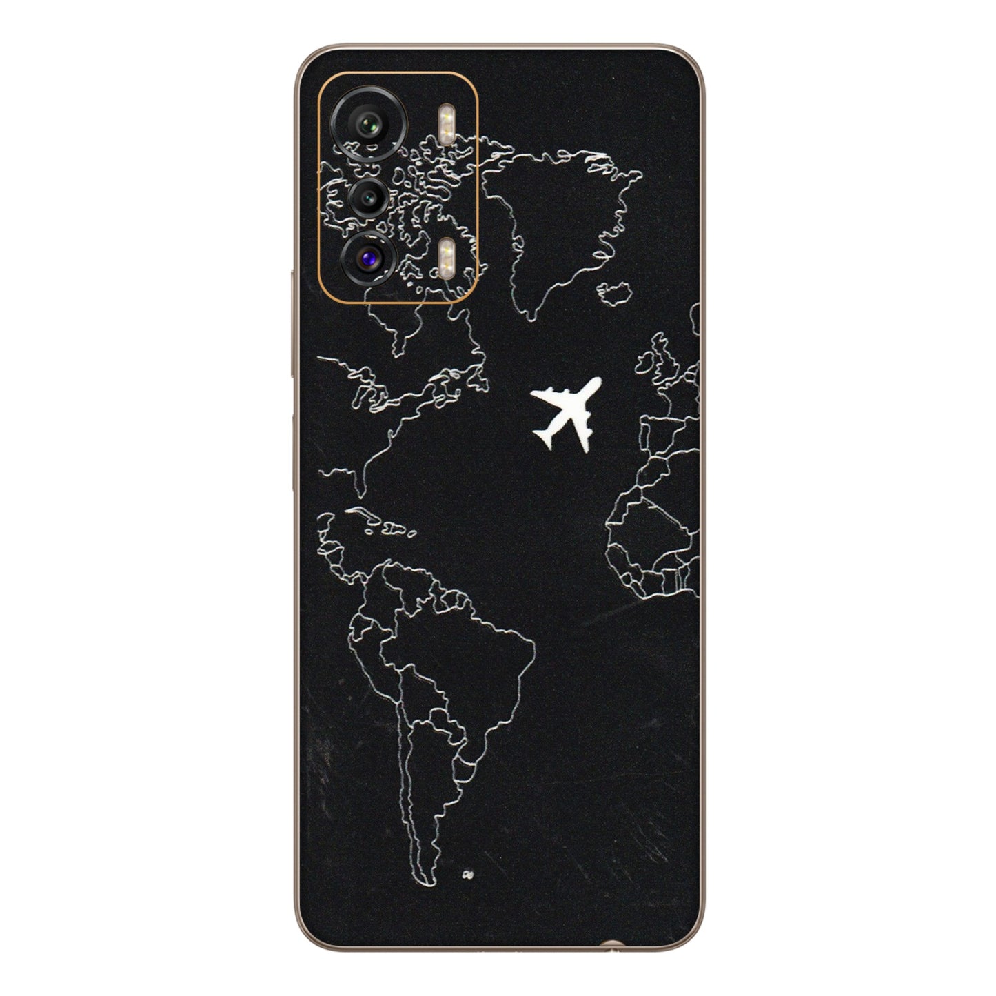 INFINIX Phone Skins (All Models) - Never Ending Travel - 3D Embossed Finish (L-79) Infinix Zero 5G