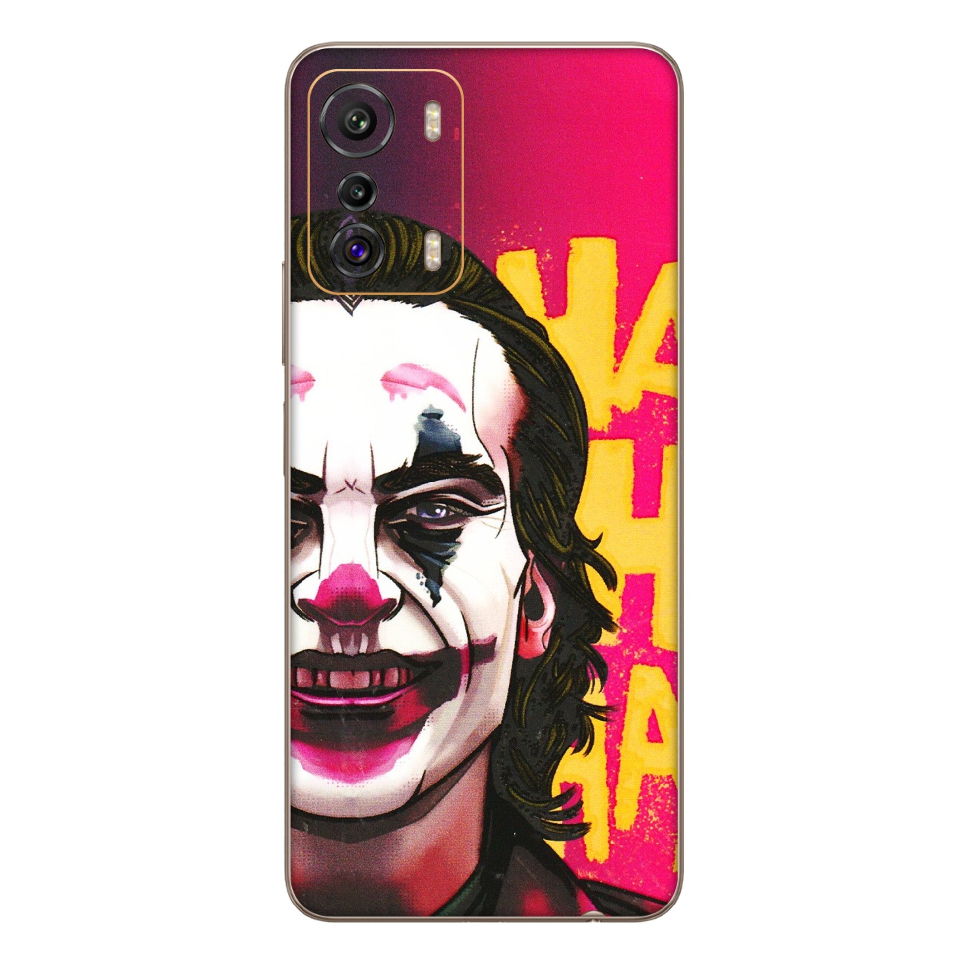 INFINIX Phone Skins (All Models) - Joker Evil Laugh - 3D Embossed Finish (L-97) Infinix Zero 5G