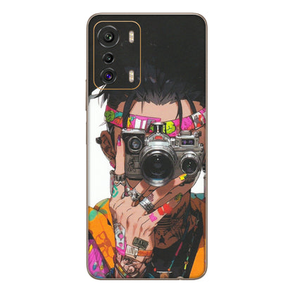 INFINIX Phone Skins (All Models) - Camera Lover Girl - Matte Finish (M-09) Infinix Zero 5G