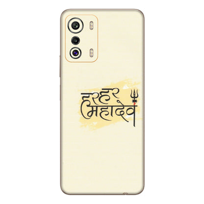 INFINIX Phone Skins (All Models) - Har Har Mahadev - Matte Finish (M-10) Infinix Zero 5G