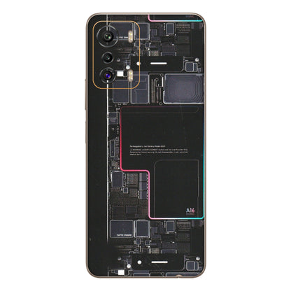 INFINIX Phone Skins (All Models) - Motherboard Circuit Layout - Matte Finish (M-117) Infinix Zero 5G