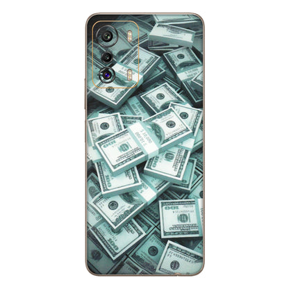 INFINIX Phone Skins (All Models) - Hundred Dollar Bill - Matte Finish (M-162) Infinix Zero 5G