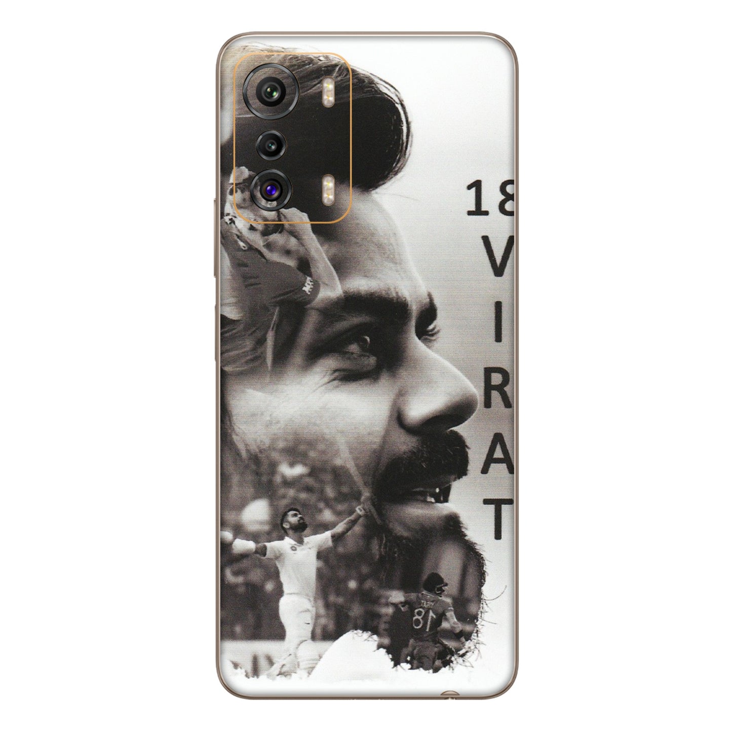 INFINIX Phone Skins (All Models) - Virat Kohli Cricketer - Matte Finish (M-163) Infinix Zero 5G