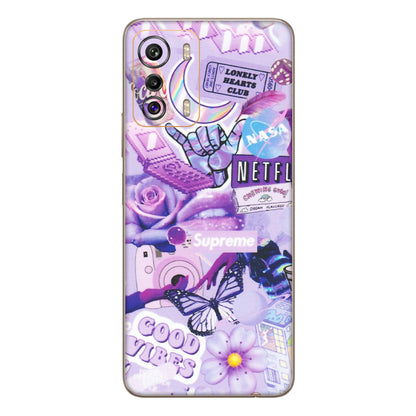 INFINIX Phone Skins (All Models) - Supreme Purple Magic - Matte Finish (M-88) Infinix Zero 5G