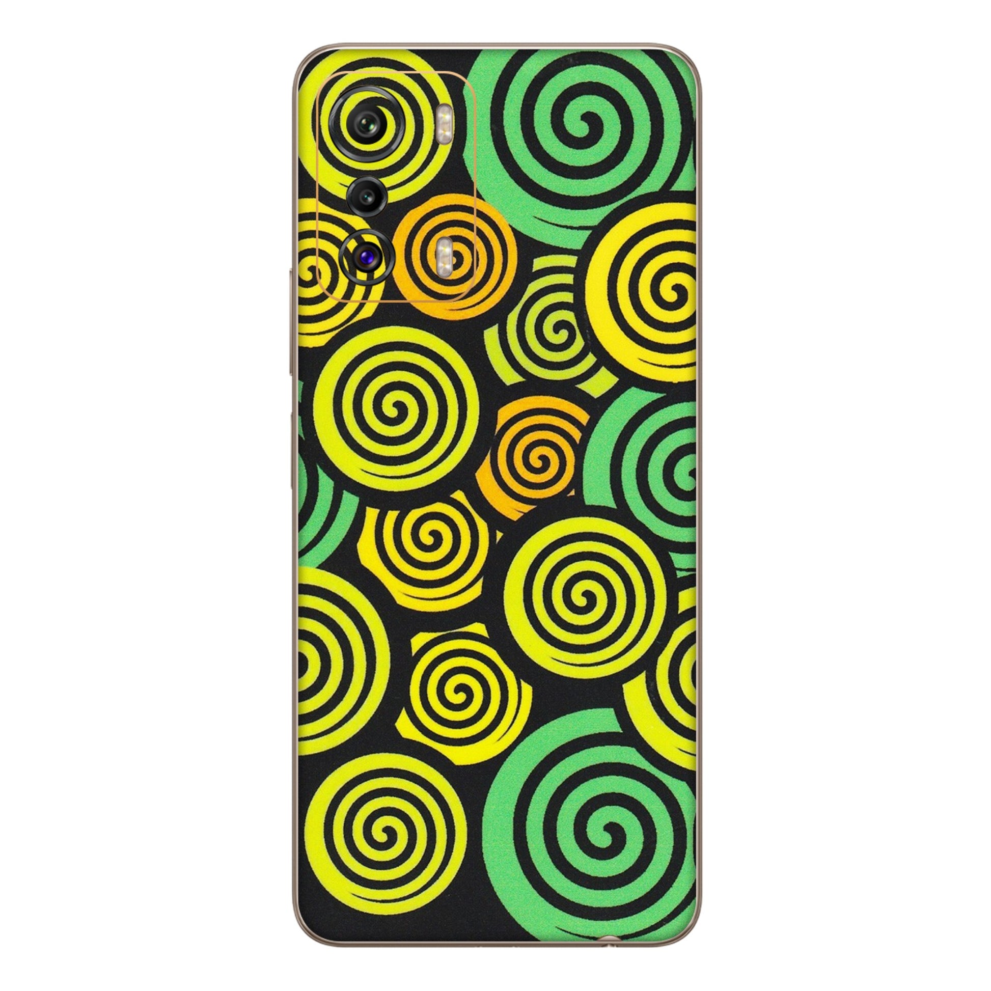 INFINIX Phone Skins (All Models) - Crazy Spiral - Matte Finish (M-91) Infinix Zero 5G