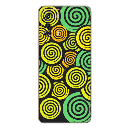 INFINIX Phone Skins (All Models) - Crazy Spiral - Matte Finish (M-91) Infinix Zero 5G
