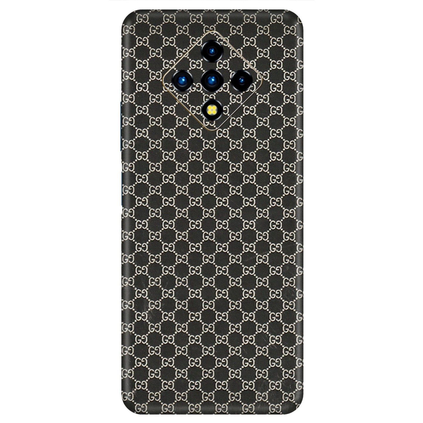 INFINIX Phone Skins (All Models) - Black G Print - 3D Embossed Finish (L-109) Infinix Zero 8i