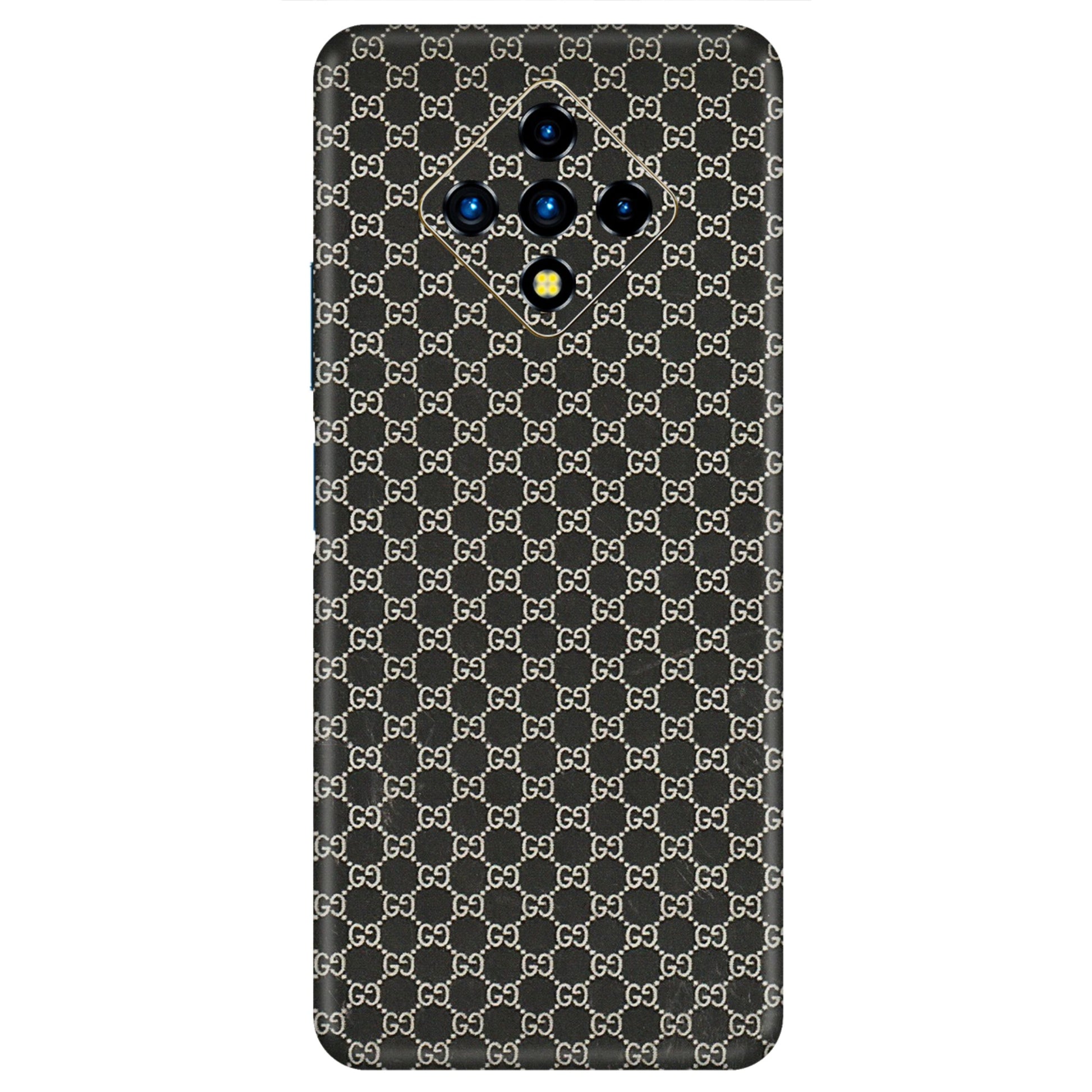 INFINIX Phone Skins (All Models) - Black G Print - 3D Embossed Finish (L-109) Infinix Zero 8i