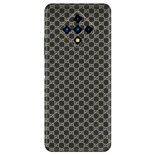 INFINIX Phone Skins (All Models) - Black G Print - 3D Embossed Finish (L-109) Infinix Zero 8i