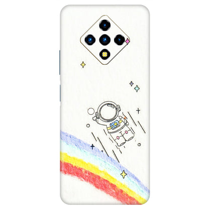 INFINIX Phone Skins (All Models) - Milkyway Astronaut - 3D Embossed Finish (L-110) Infinix Zero 8i