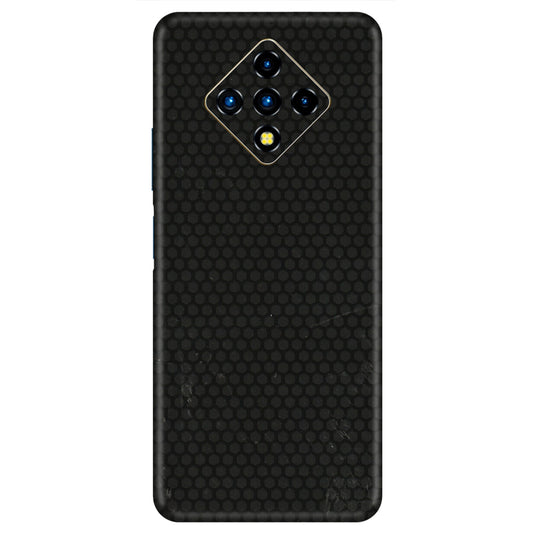 INFINIX Phone Skins (All Models) - Black honeycomb - 3D Embossed Finish (L-114) Infinix Zero 8i