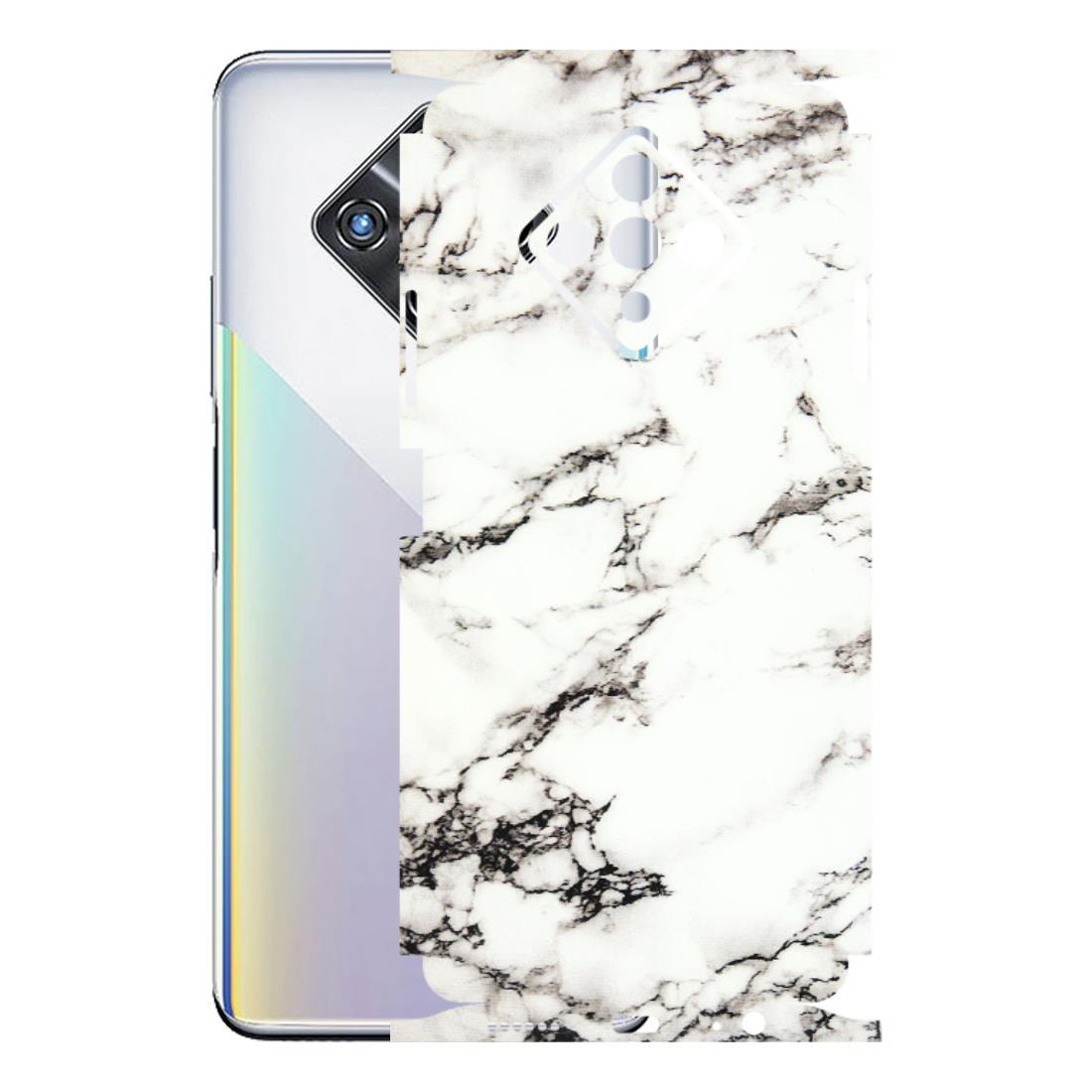 INFINIX Phone Skins (All Models) - Black and White Marble Texture - 3D Embossed Finish (L-124) Infinix Zero 8i