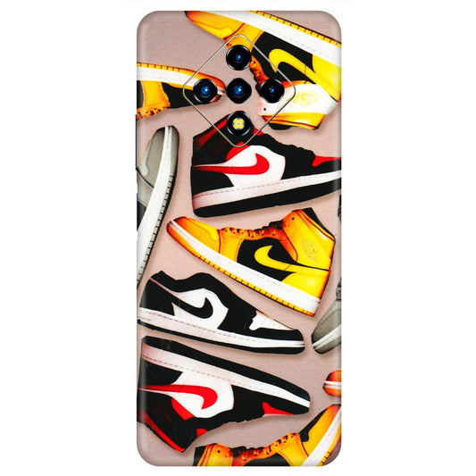 INFINIX Phone Skins (All Models) - Sneaker Lover - 3D Embossed Finish (L-135) Infinix Zero 8i