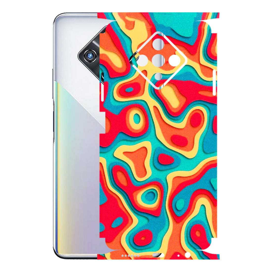 INFINIX Phone Skins (All Models) - Abstract Swirl - 3D Embossed Finish (L-150) Infinix Zero 8i