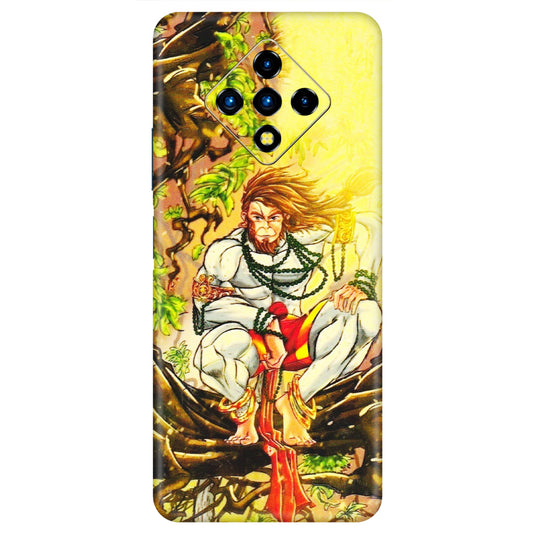 INFINIX Phone Skins (All Models) - Lord Hanuman - 3D Embossed Finish (L-152) Infinix Zero 8i