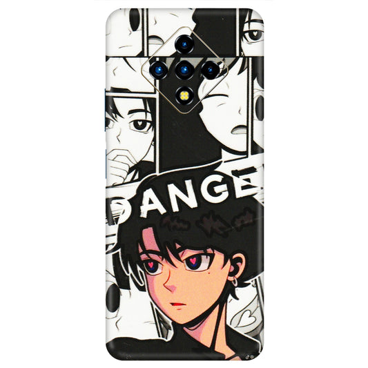 INFINIX Phone Skins (All Models) - Danger Anime - 3D Embossed Finish (L-155) Infinix Zero 8i