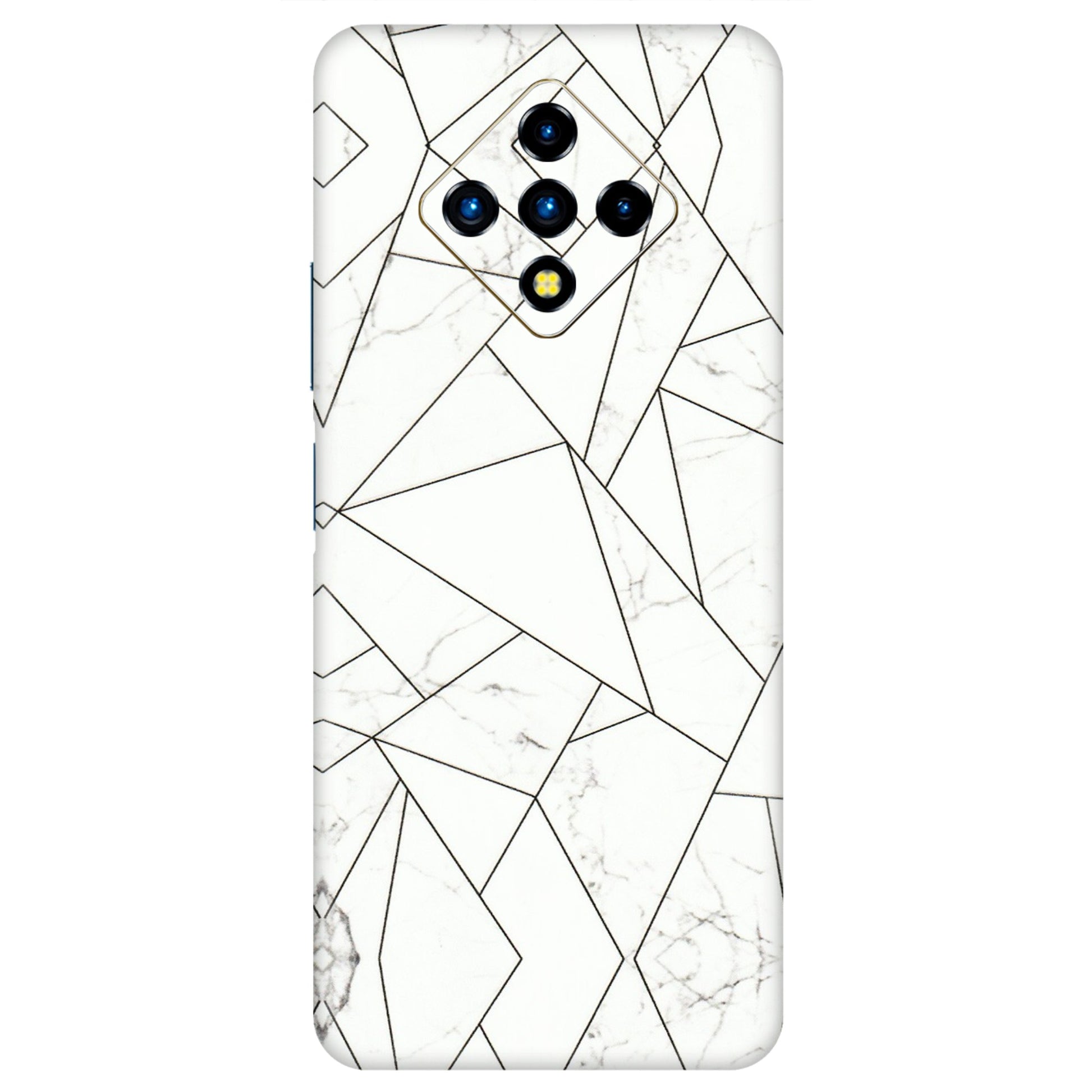 INFINIX Phone Skins (All Models) - Luxury White Marble Effect - 3D Embossed Finish (L-168) Infinix Zero 8i