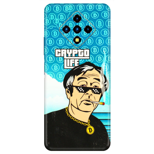 INFINIX Phone Skins (All Models) - Crypto Thug Life - 3D Embossed Finish (L-179) Infinix Zero 8i