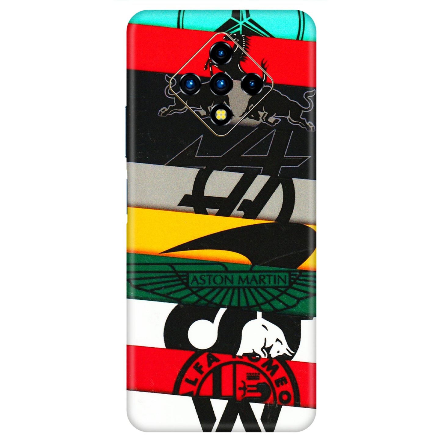 INFINIX Phone Skins (All Models) - Multi Designer Brands - 3D Embossed Finish (L-187) Infinix Zero 8i