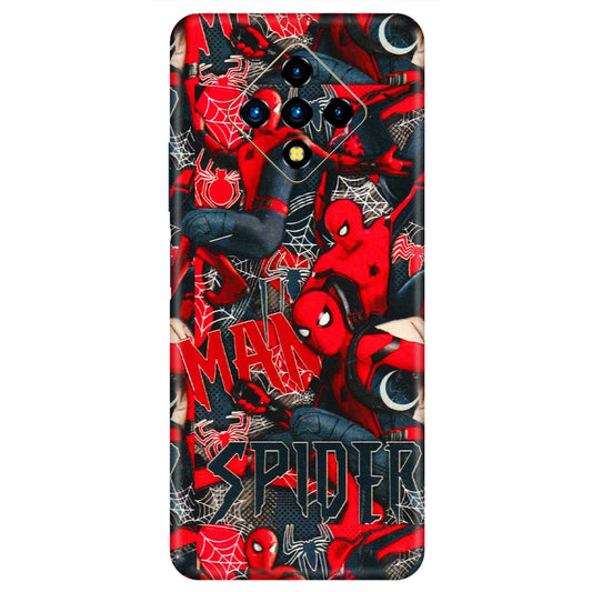 INFINIX Phone Skins (All Models) - SpiderMan Cool - 3D Embossed Finish (L-188) Infinix Zero 8i