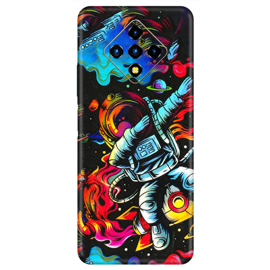 INFINIX Phone Skins (All Models) - Astronaut Dope - 3D Embossed Finish (L-191) Infinix Zero 8i